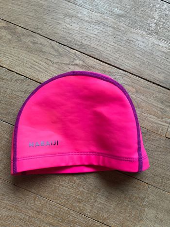 Bonnet de bain rose Nabaji 51-56
