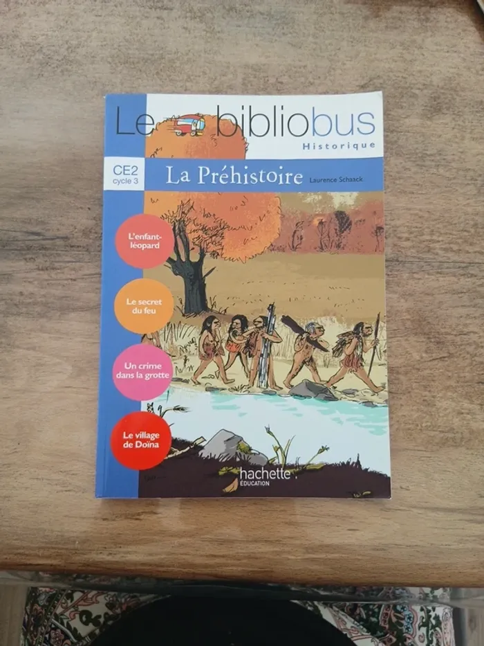 Bibliobus historique la préhistoire