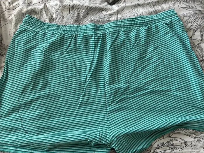 Short rayé vert - photo numéro 3