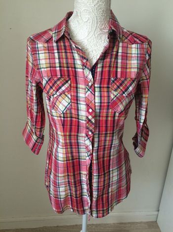 Chemise à carreaux Stradivarius neuve taille M