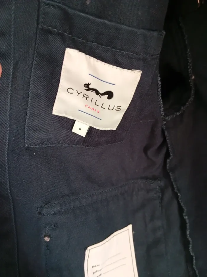 Veste en jean style worker Cyrillus - photo numéro 3