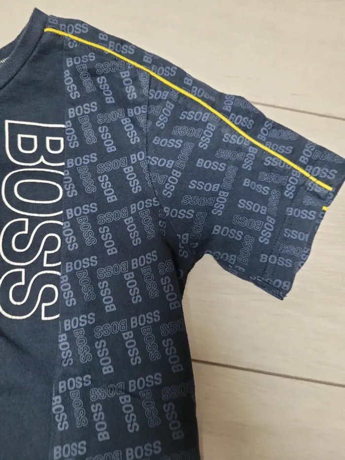 T shirt Boss slim fit 10 ans - photo numéro 3
