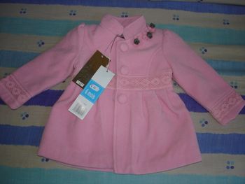 Superbe petit MANTEAU - 6mois "TOM & JO"