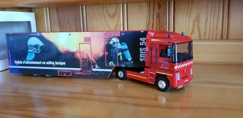 Camion pompier 1/43 eligor