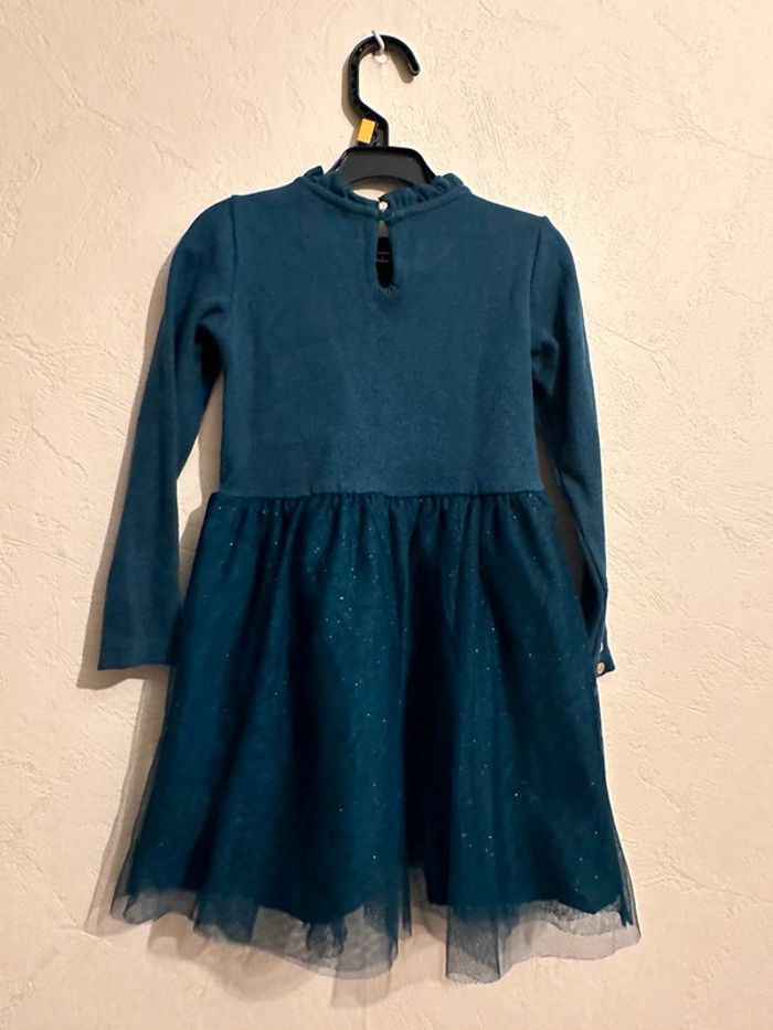 Robe ballerine bleue manches longues fille 5 ans Okaïdi - photo numéro 10