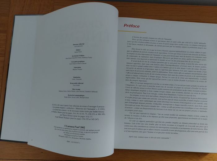 Les grandes énigmes de l'humanité - Larousse - photo numéro 2