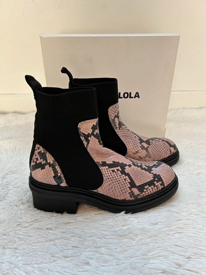 Bottines croco Bimba Y Lola - photo numéro 4