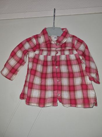 Chemise à carreaux 6 mois TAO