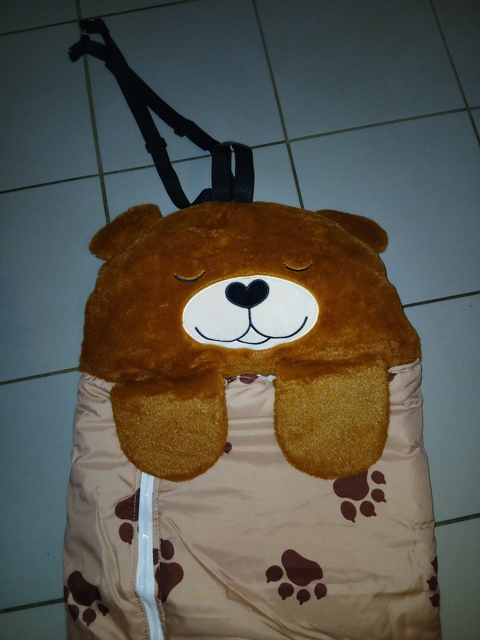 Sac de couchage ourson neuf - photo numéro 3