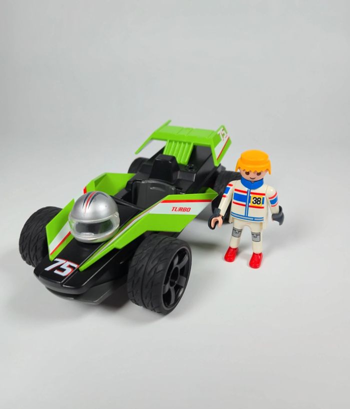Playmobil Voiture de course verte - photo numéro 7