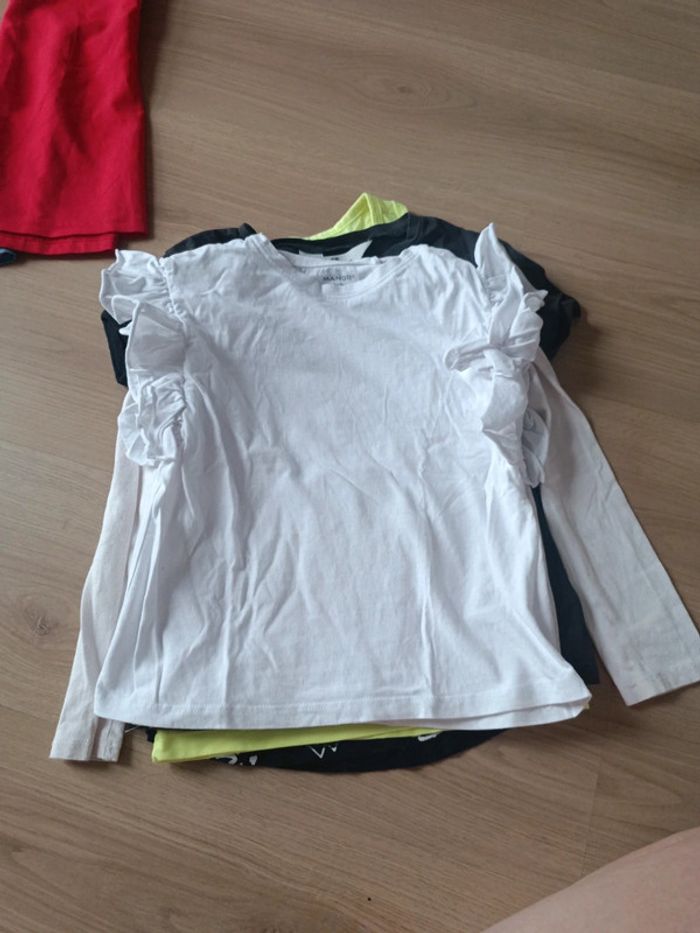 🔥 LOT 8 tshirts fille taille 5/6 ans - photo numéro 6