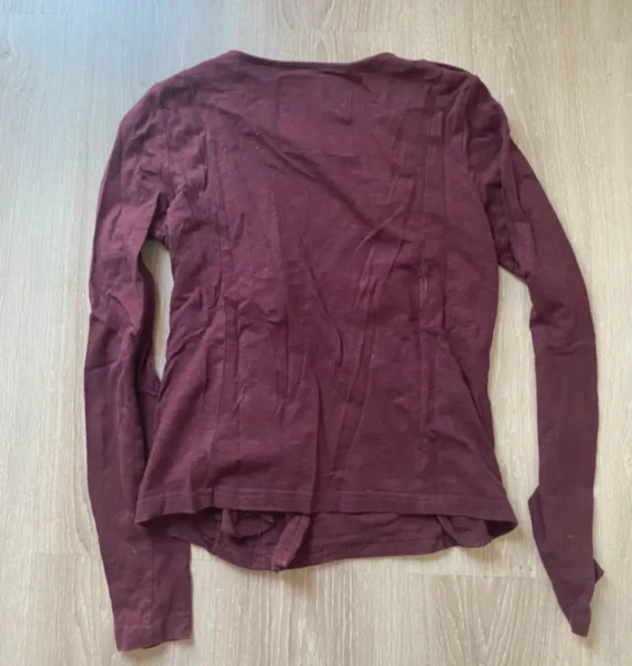Perfecto veste bizzbee bordeaux - photo numéro 10