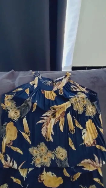 Robe longue évasée