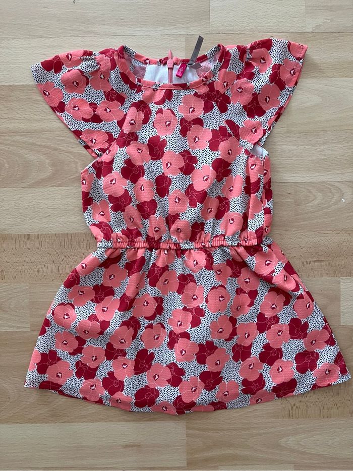 Robe à fleurs orchestra 24mois fille TBE