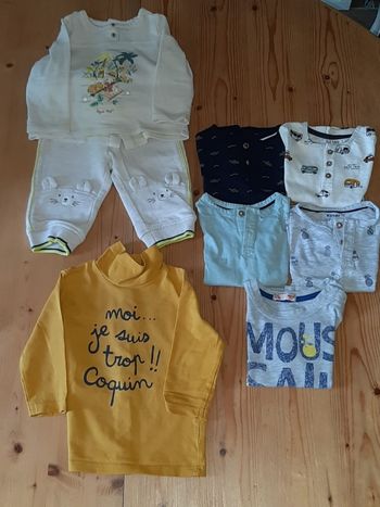 Ensemble vêtements garçon 9 mois