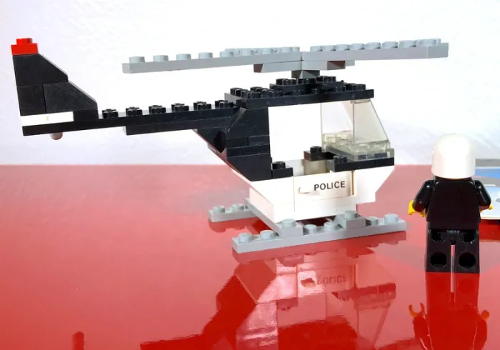 Vintage LEGO 645-1 - Police helicopter - photo numéro 4