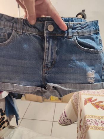 #kytie10ansfille. Short en jeans taille 10 ans