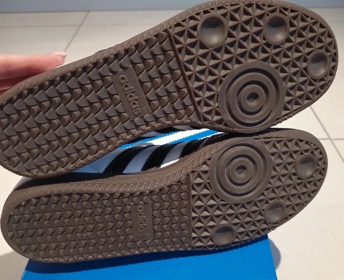 Adidas Handball Spezial 42 Blanc Braun Cuir - photo numéro 10