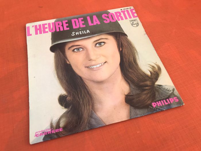 Vinyle 45 tours Sheila L' Heure de la sortie (1966) Philips 437.270 BE - photo numéro 6