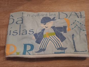 Tour de coup snood coton pirate et intérieur polaire
2‐3ans