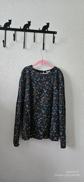Blouse fleurie 12A