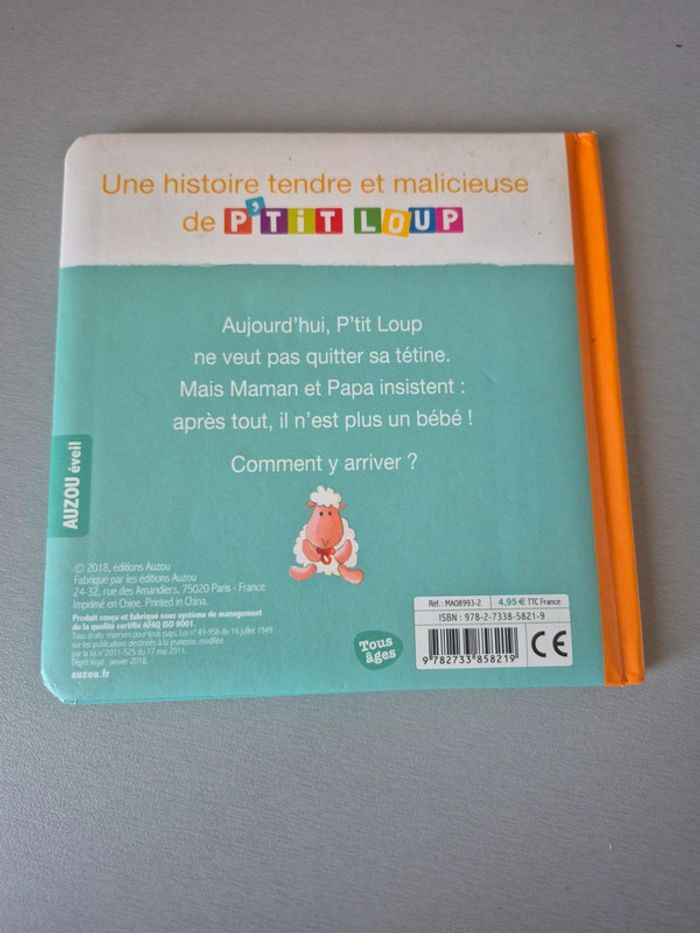 Livre petit loup - photo numéro 2