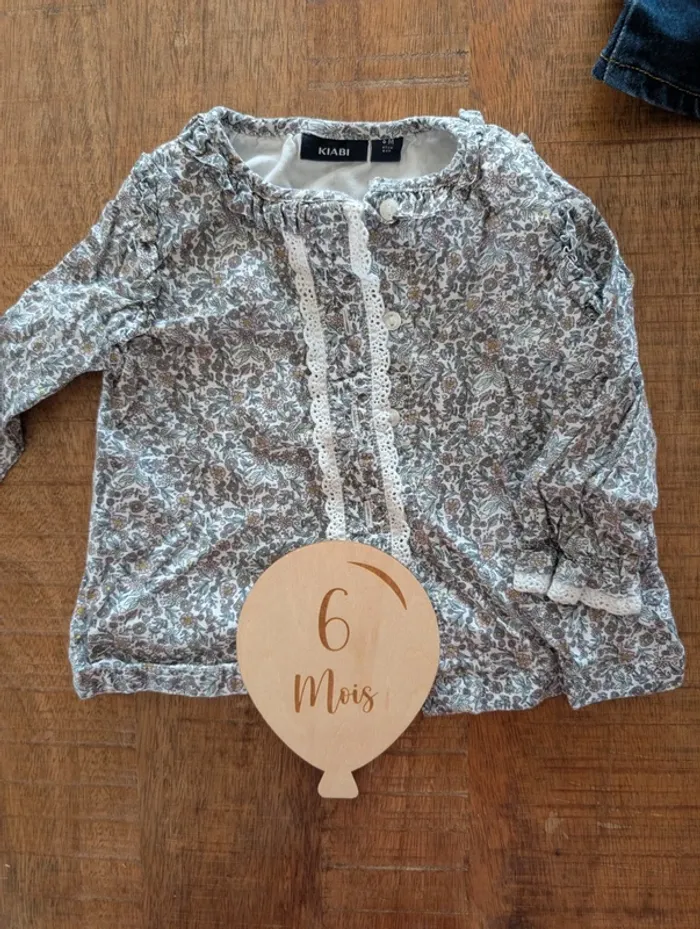 Blouse fleurie