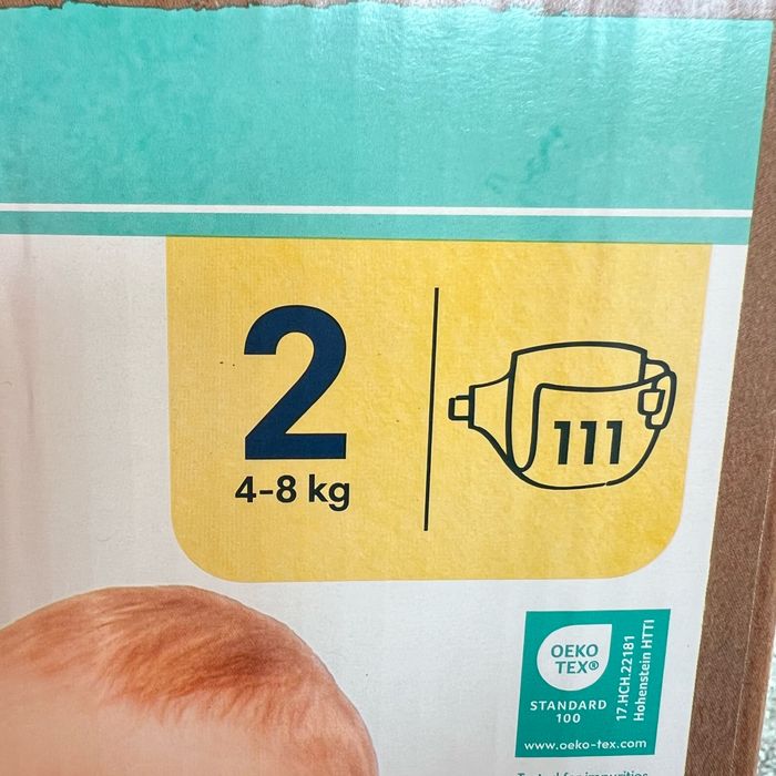Couche taille 2 Pampers Harmonue : 222 couches  (2*111) - photo numéro 2