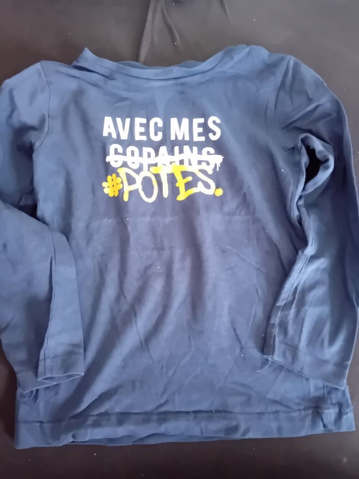 Lot de 2 tee shirts manche longue. - photo numéro 5
