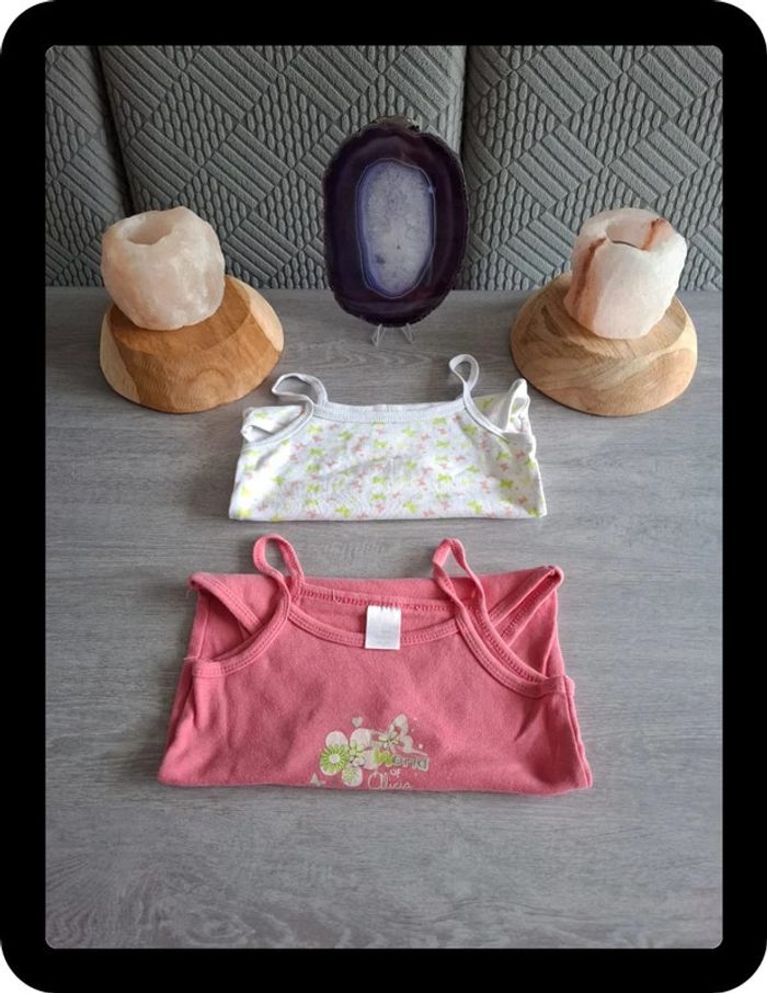 Bodies lot de 2 débardeurs 3 ans