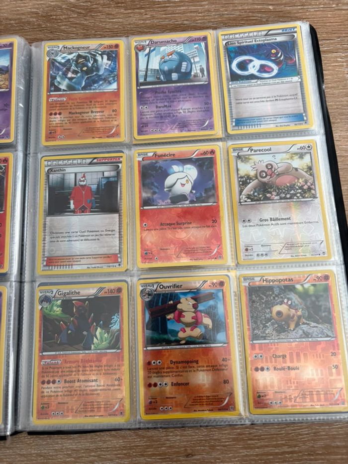 Cartes pokemon reverse ancienne noir blanc xy - photo numéro 6