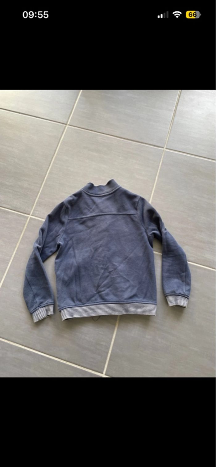 Gilet à boutons Sergent Major Bleu Marine  9ans - photo numéro 3