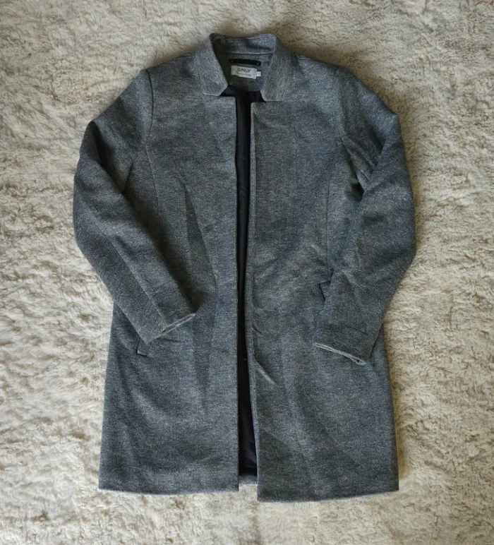 Manteau long XS gris