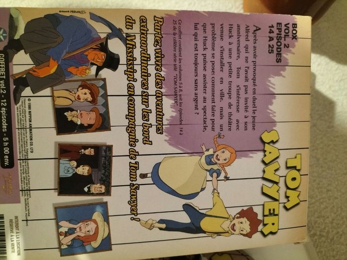 DVD coffret Tom Sawyer - photo numéro 2