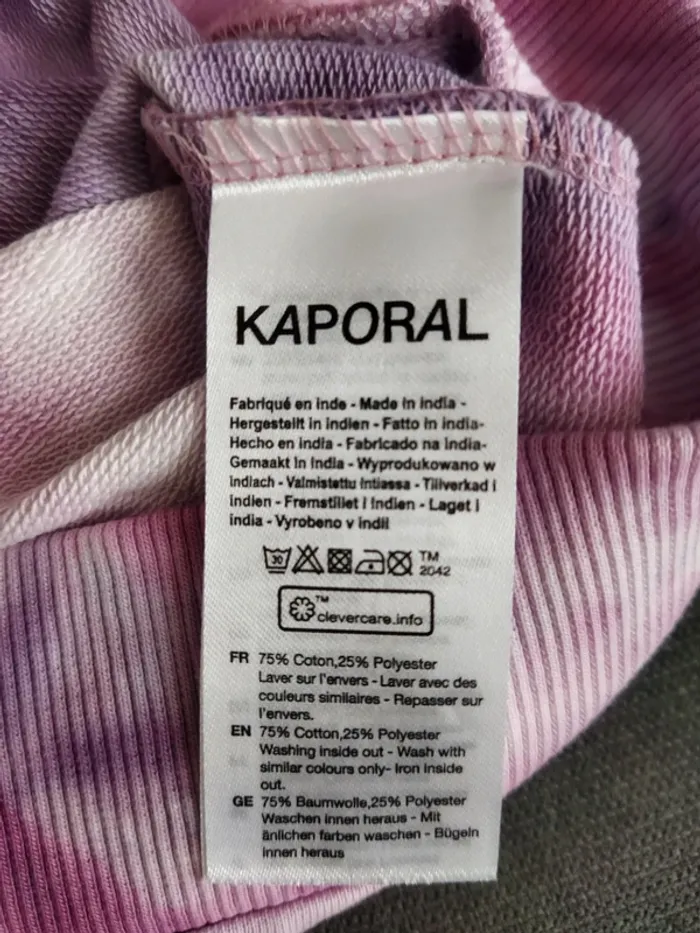Sweat Kaporal Oversize original neuf - photo numéro 8