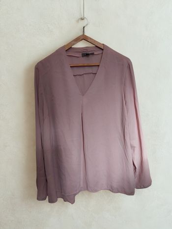Blouse rose pâle