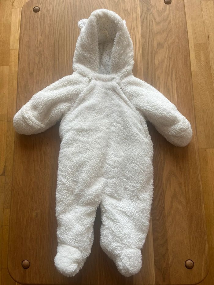 Combinaison pilote nounours bout’chou 3 mois