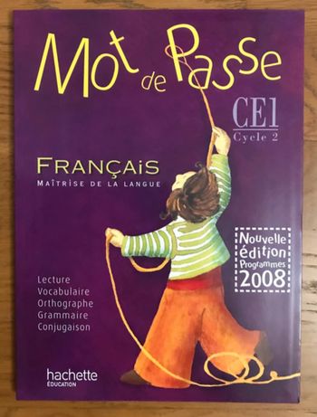 Mot de Passe Français CE1 - Livre de l'élève