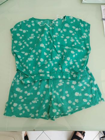 Ensemble haut + short 14 ans