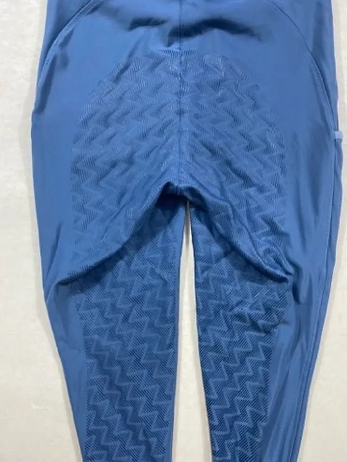 Legging LeMieux bleu/gris – Taille 42 – Très bon état - photo numéro 8