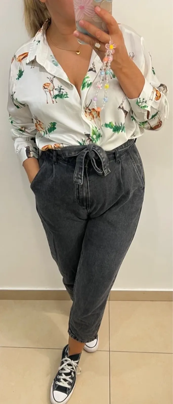 Chemise Zara Imprimée - photo numéro 3