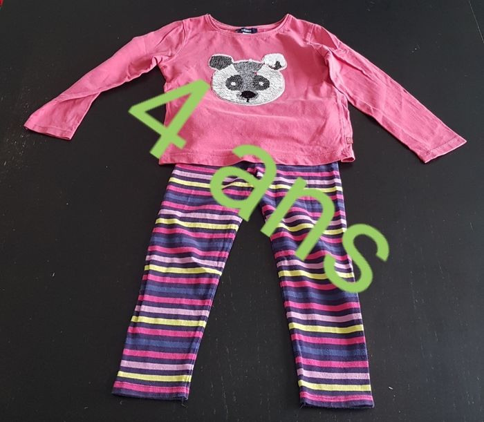 Ensemble fille 4 ans