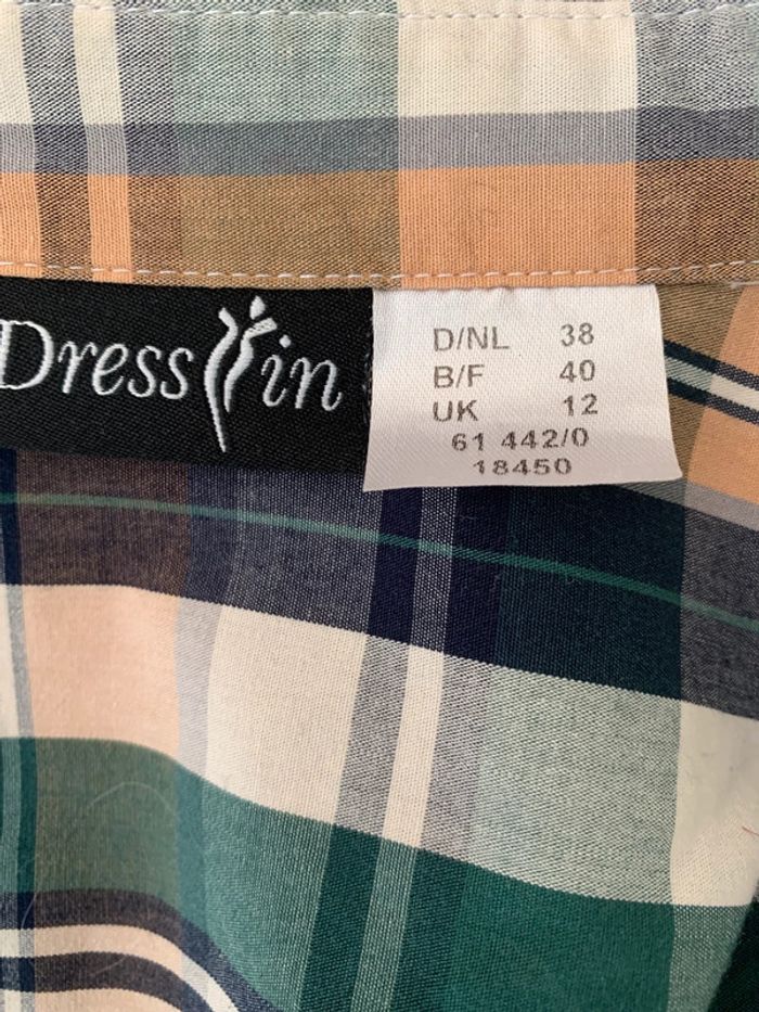 Chemise à carreaux Dress In taille 40 - photo numéro 7