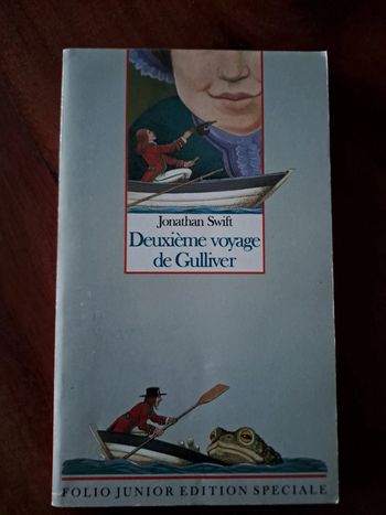 Livre Deuxième Voyage de Gulliver, Jonathan Swift