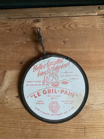 Le gril pain belle biscotte  Année 50 - 60 