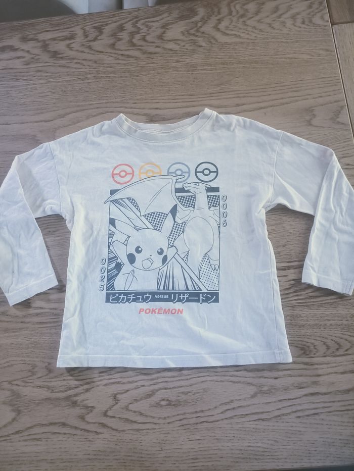 T-shirt mache longue Pokémon