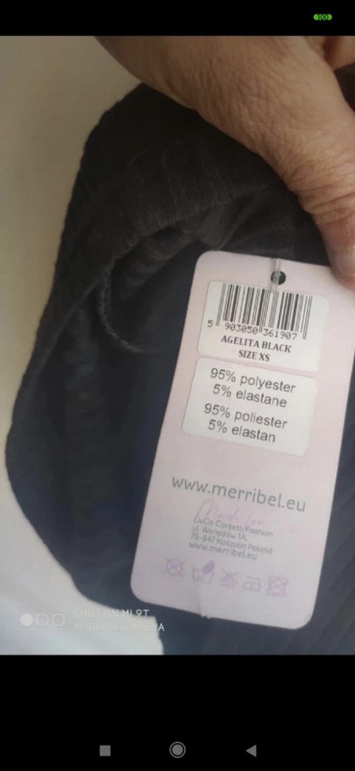 Robe noire merribel - photo numéro 3