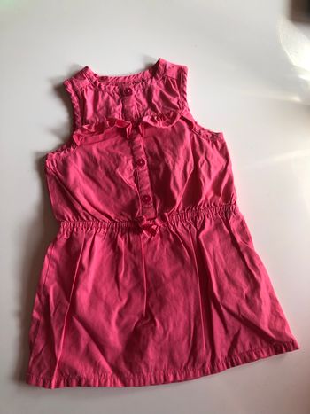 Robe fuchsia bébé fille