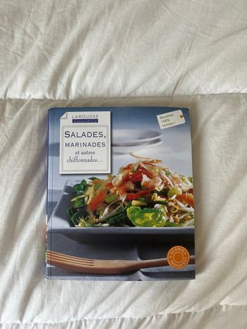 Livre de recettes « Salades & Marinades »