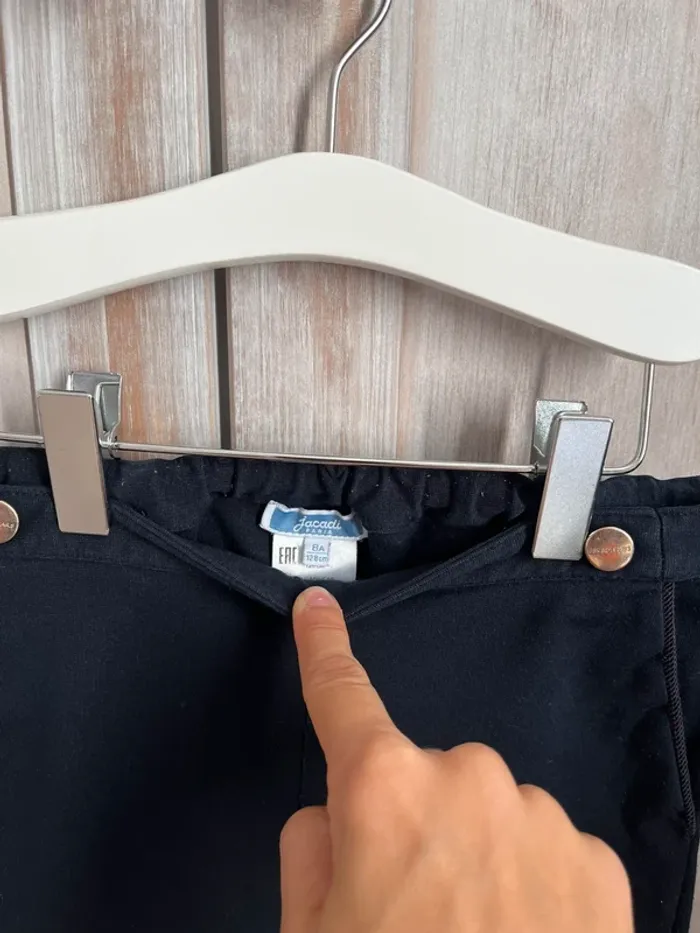 Lot 2 pantalons t. 8 ans - photo numéro 5